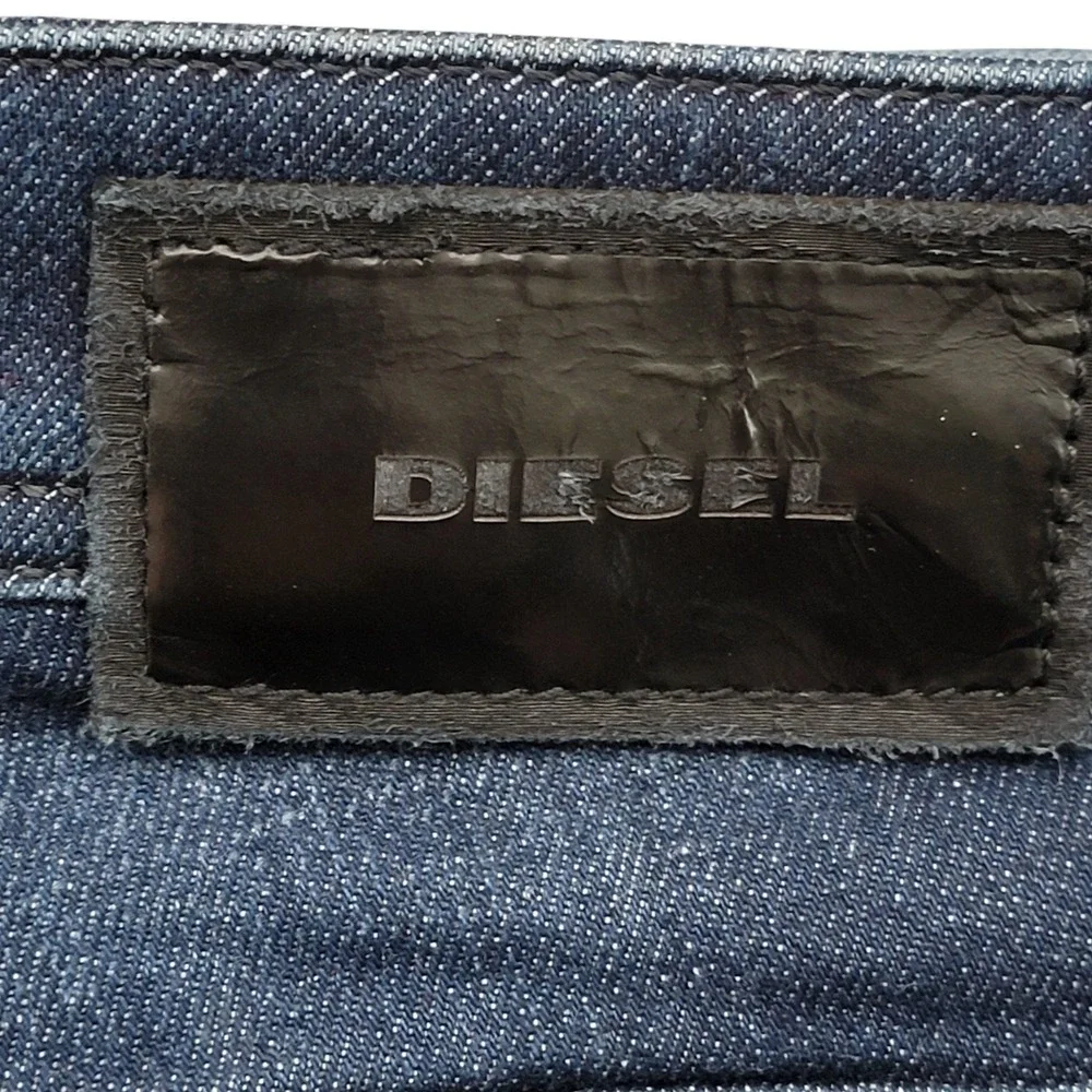 Diesel Safado Jeans Mens 36x32 Blue Denim Regular Slim Straight Button Fly 0845B